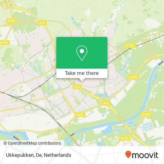 Ukkepukken, De map