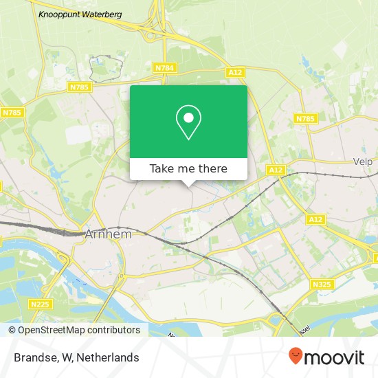 Brandse, W map