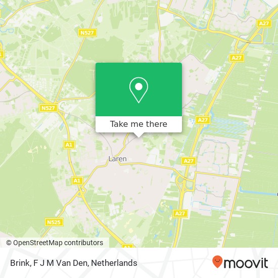 Brink, F J M Van Den map