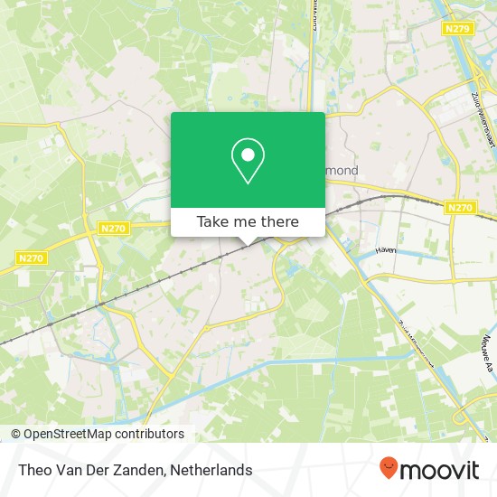 Theo Van Der Zanden map