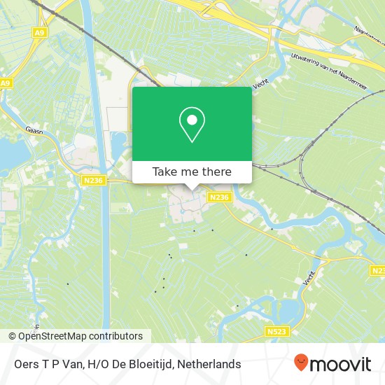 Oers T P Van, H/O De Bloeitijd map