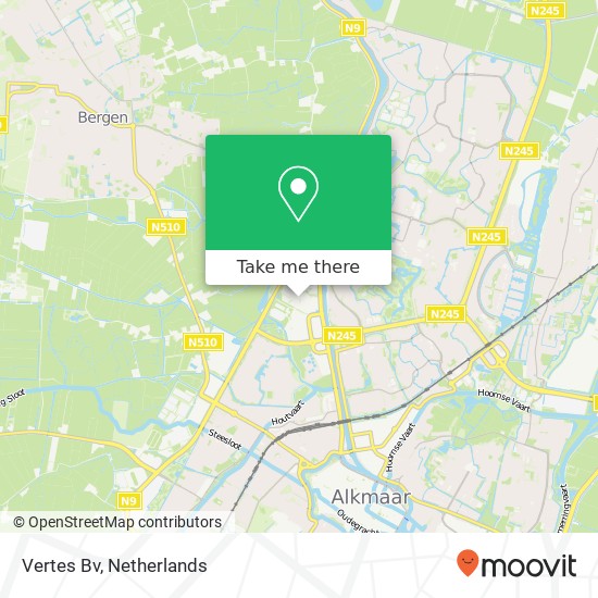 Vertes Bv map