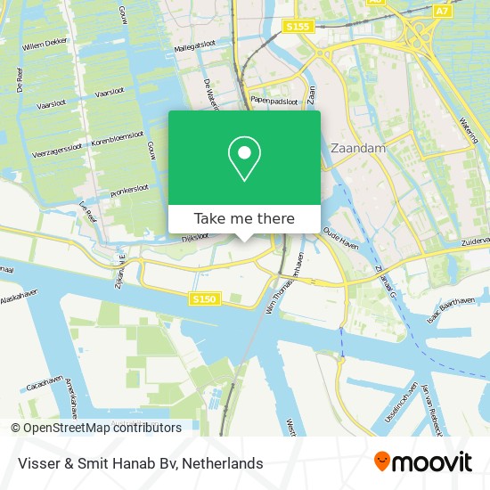 Visser & Smit Hanab Bv map