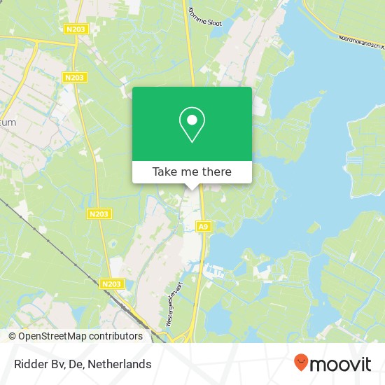 Ridder Bv, De map