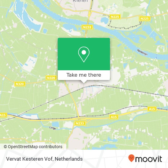 Vervat Kesteren Vof map