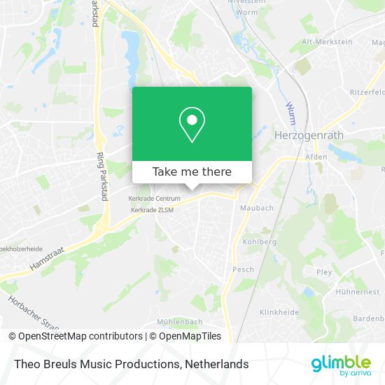 Theo Breuls Music Productions map