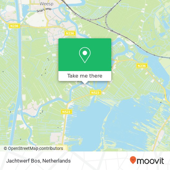 Jachtwerf Bos map