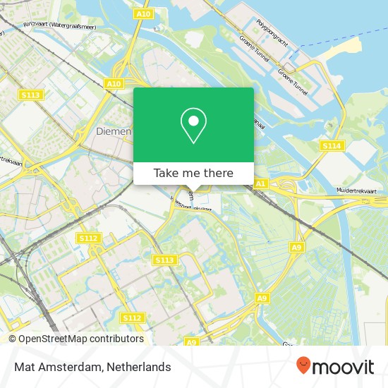 Mat Amsterdam map