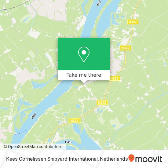 Kees Cornelissen Shipyard International map