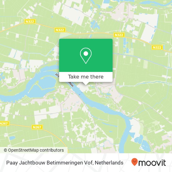 Paay Jachtbouw Betimmeringen Vof Karte