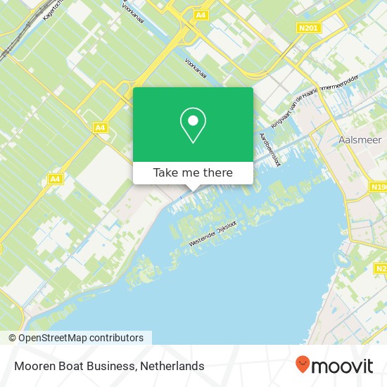 Mooren Boat Business map