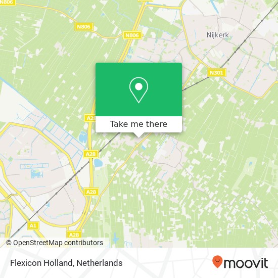 Flexicon Holland map