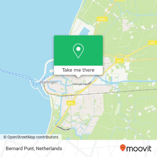 Bernard Punt map