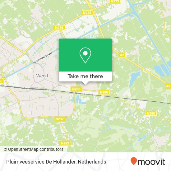 Pluimveeservice De Hollander Karte