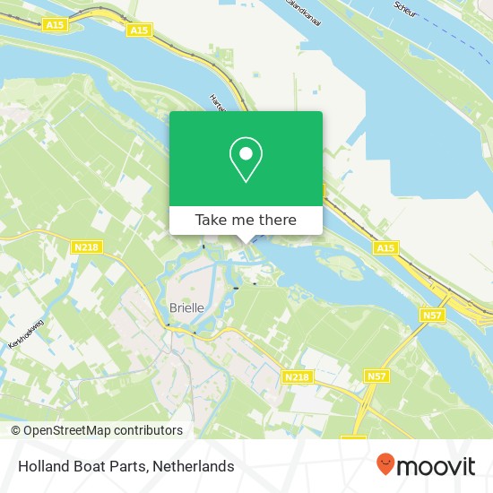 Holland Boat Parts map