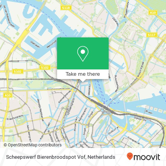 Scheepswerf Bierenbroodspot Vof Karte