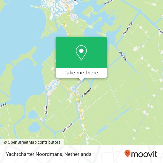Yachtcharter Noordmans Karte