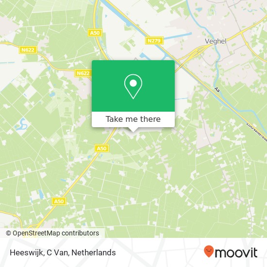 Heeswijk, C Van Karte