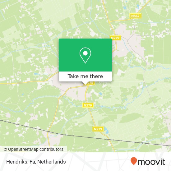 Hendriks, Fa map