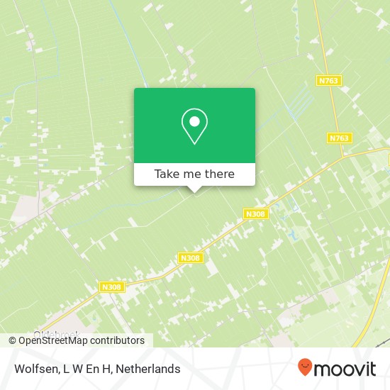 Wolfsen, L W En H Karte