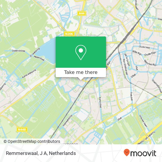 Remmerswaal, J A map