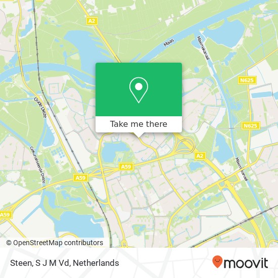 Steen, S J M Vd map