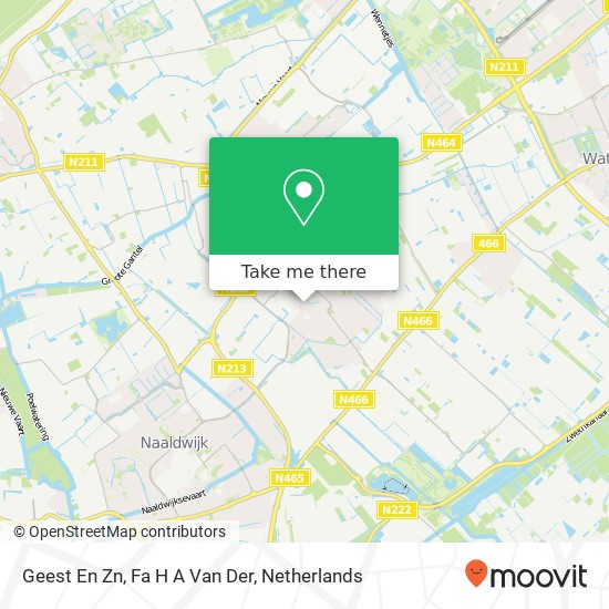 Geest En Zn, Fa H A Van Der map