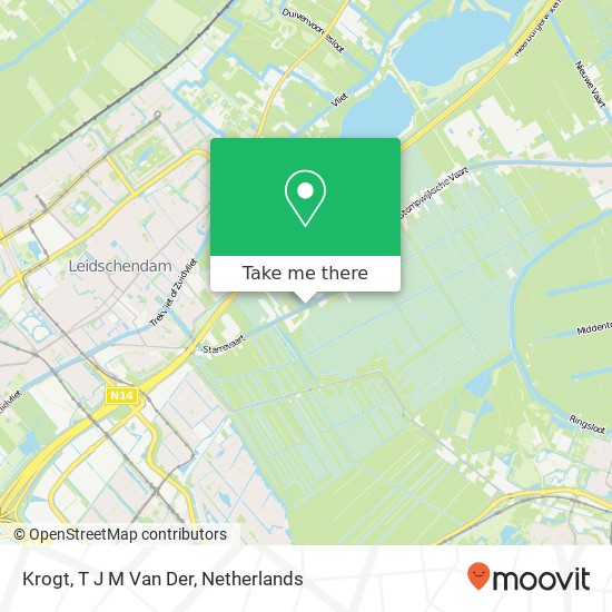 Krogt, T J M Van Der map