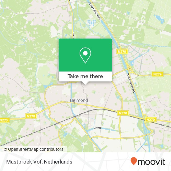 Mastbroek Vof map