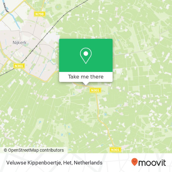 Veluwse Kippenboertje, Het Karte