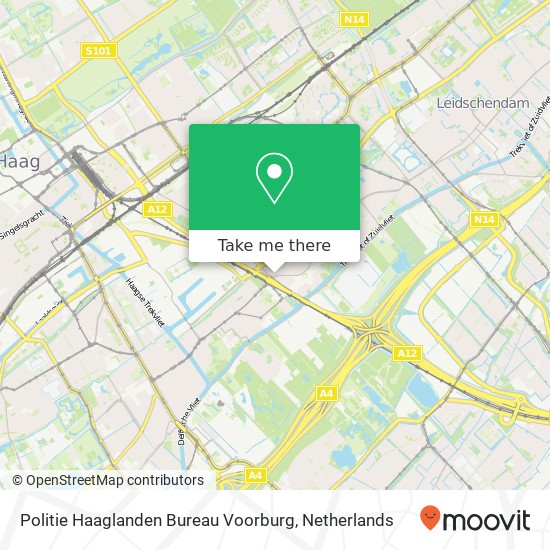 Politie Haaglanden Bureau Voorburg map
