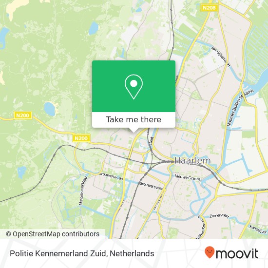 Politie Kennemerland Zuid map