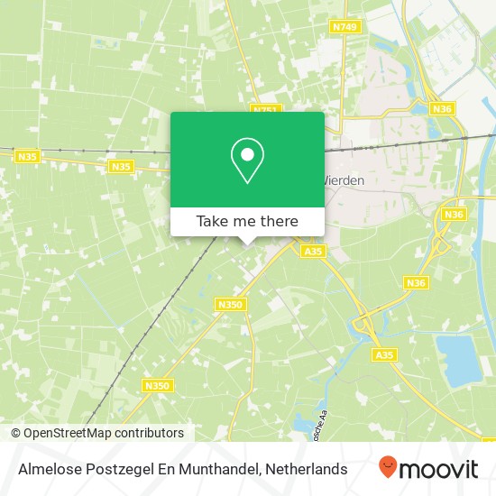 Almelose Postzegel En Munthandel map