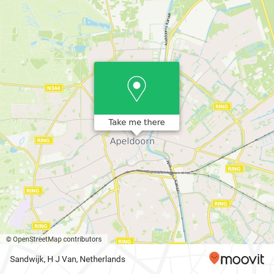 Sandwijk, H J Van map