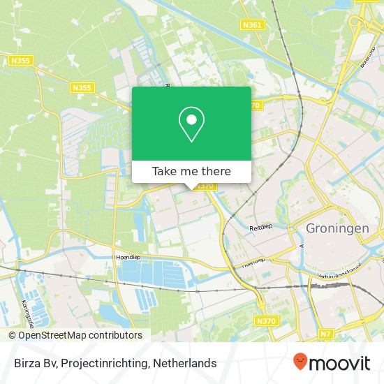 Birza Bv, Projectinrichting map