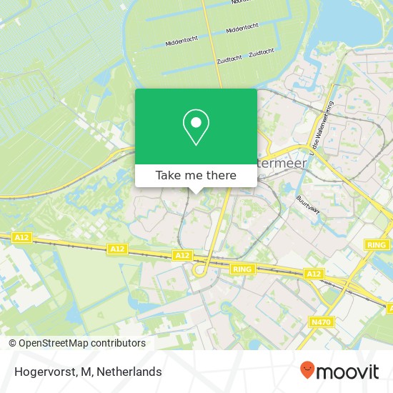 Hogervorst, M map