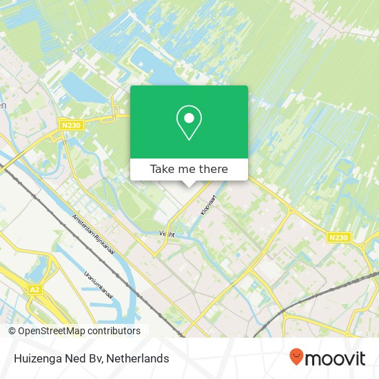 Huizenga Ned Bv map