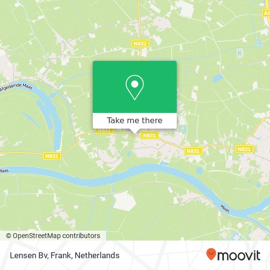 Lensen Bv, Frank map