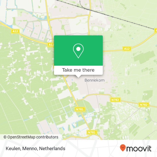 Keulen, Menno map