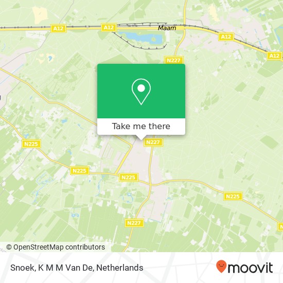 Snoek, K M M Van De map