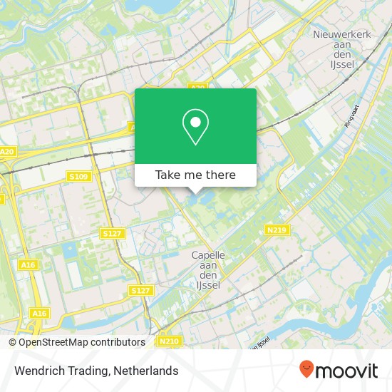 Wendrich Trading map
