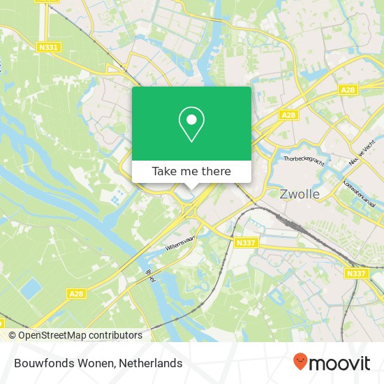 Bouwfonds Wonen map