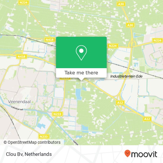 Clou Bv map