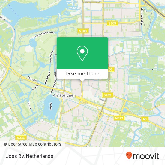 Joss Bv map