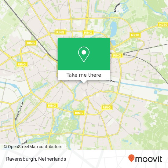 Ravensburgh map