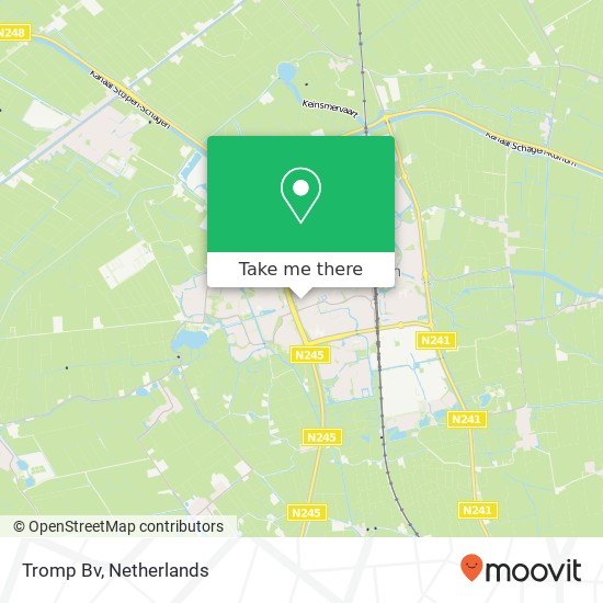 Tromp Bv map