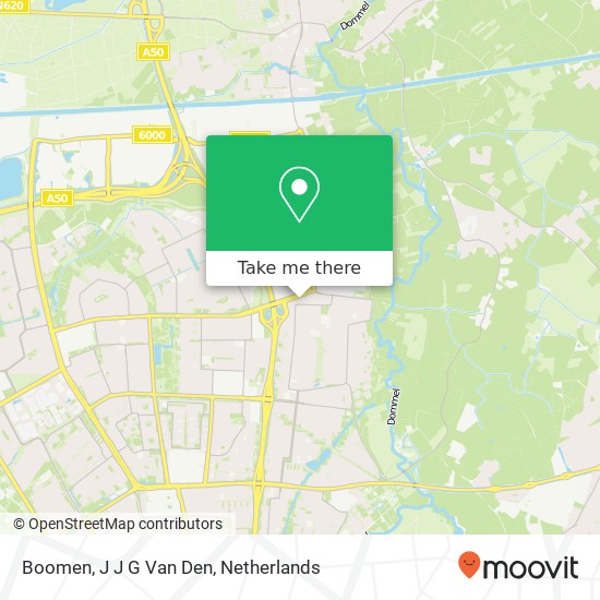 Boomen, J J G Van Den map