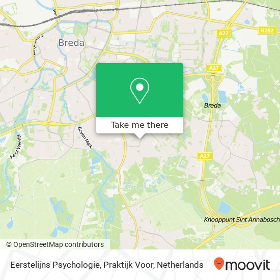 Eerstelijns Psychologie, Praktijk Voor map