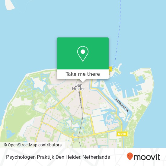 Psychologen Praktijk Den Helder map