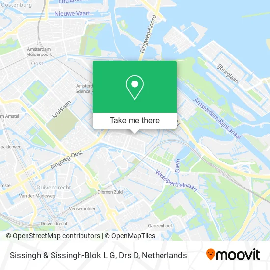 Sissingh & Sissingh-Blok L G, Drs D map